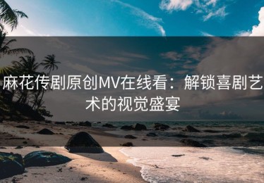 麻花传剧原创MV在线看：解锁喜剧艺术的视觉盛宴