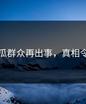 网传吃瓜群众再出事，真相令人突然